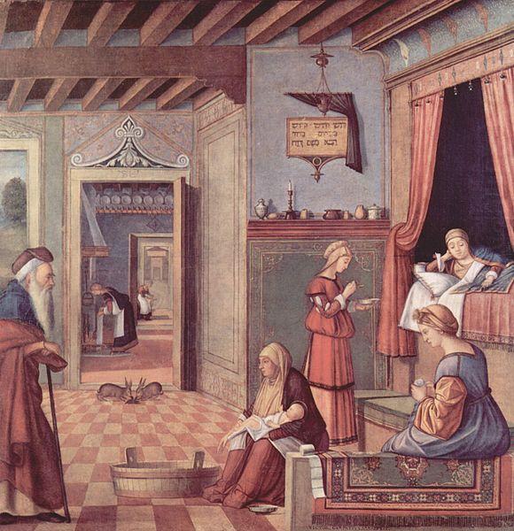 Vittore Carpaccio Maria Geburt china oil painting image